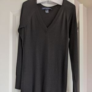 French connection wool blend sweater dress XS
